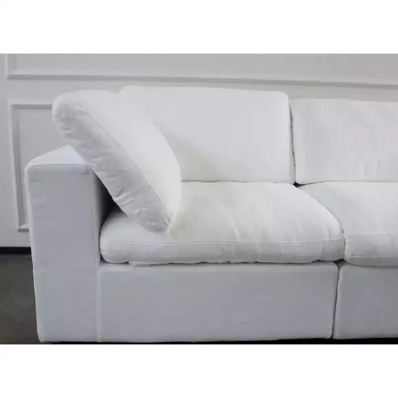 1 Piece Sofa Seater With ArmrestFilled With Down