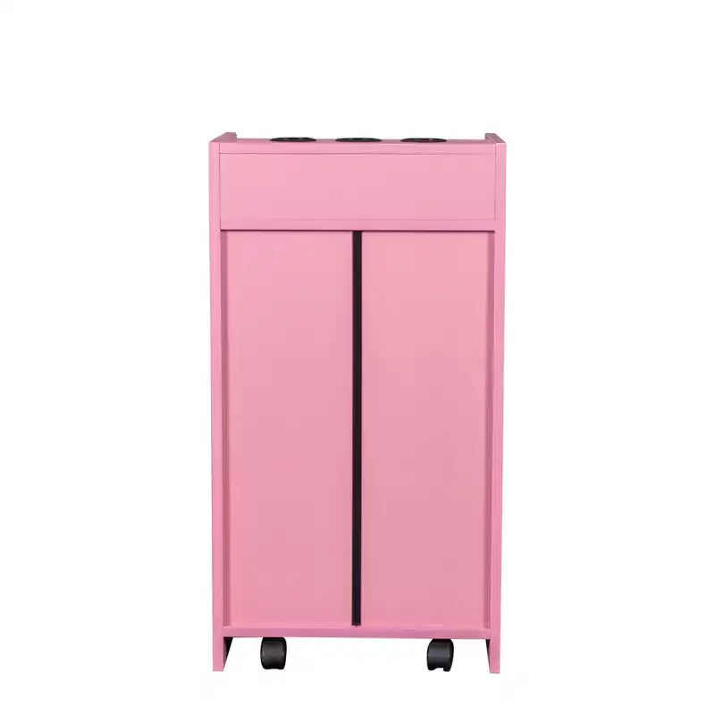 Locking Beauty Salon Storage Cabinet Hair Dryer Holder Stylist Equipment Drawer