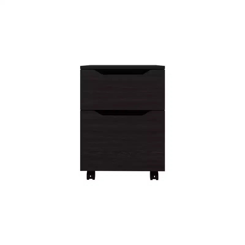 Open Shelves Sleek Modern Nightstand for Bedroom Living Room