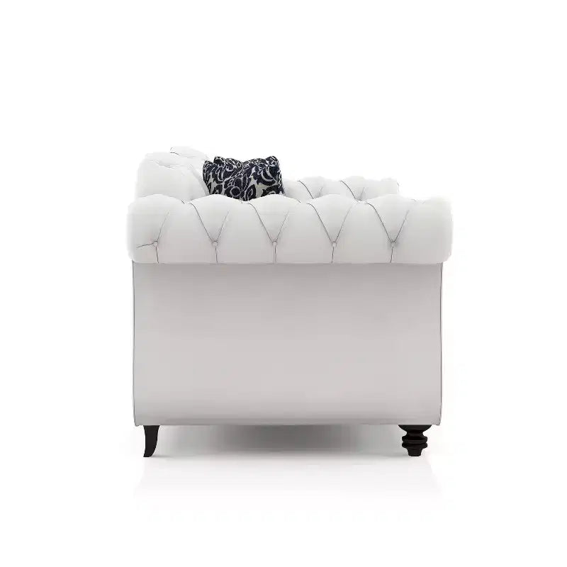 Brushwood Button Tufted Sofa