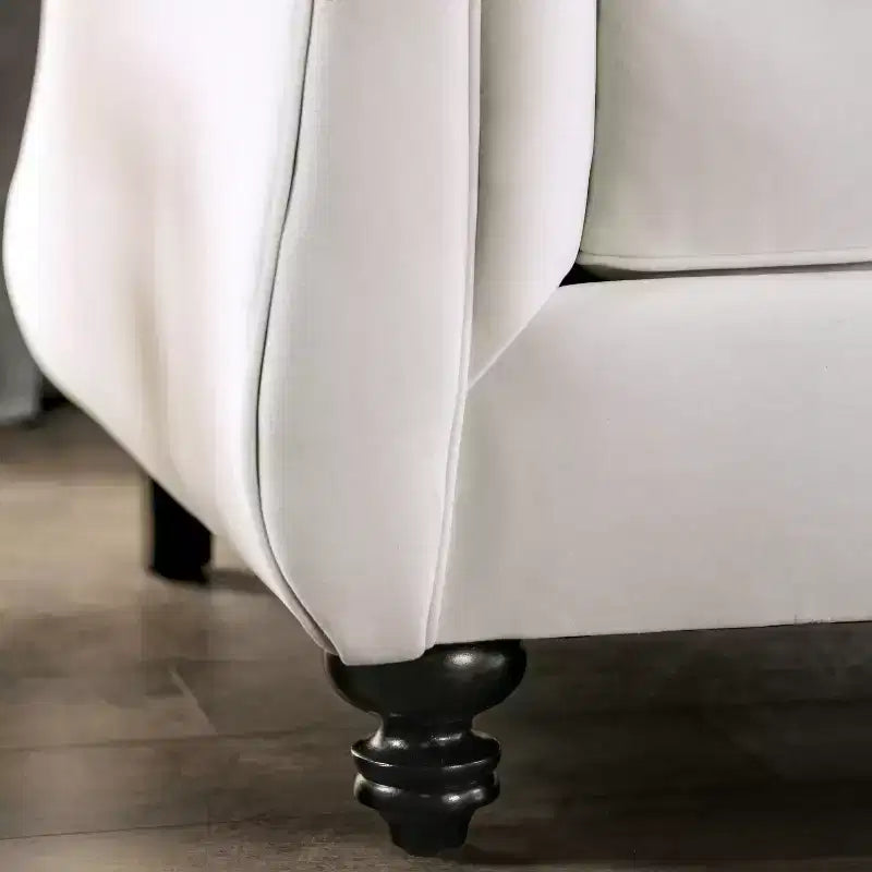 Brushwood Button Tufted Sofa