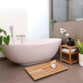 Nordic Teak 14 Natural Spa/Bathroom - Under Sink - Storage Bench - Beige