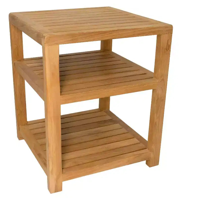 14 Natural Spa/Bathroom - Under Sink - Storage Bench - Beige