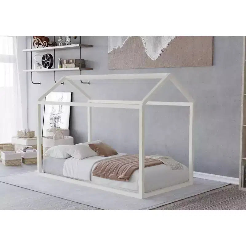Wooden Canopy Bed