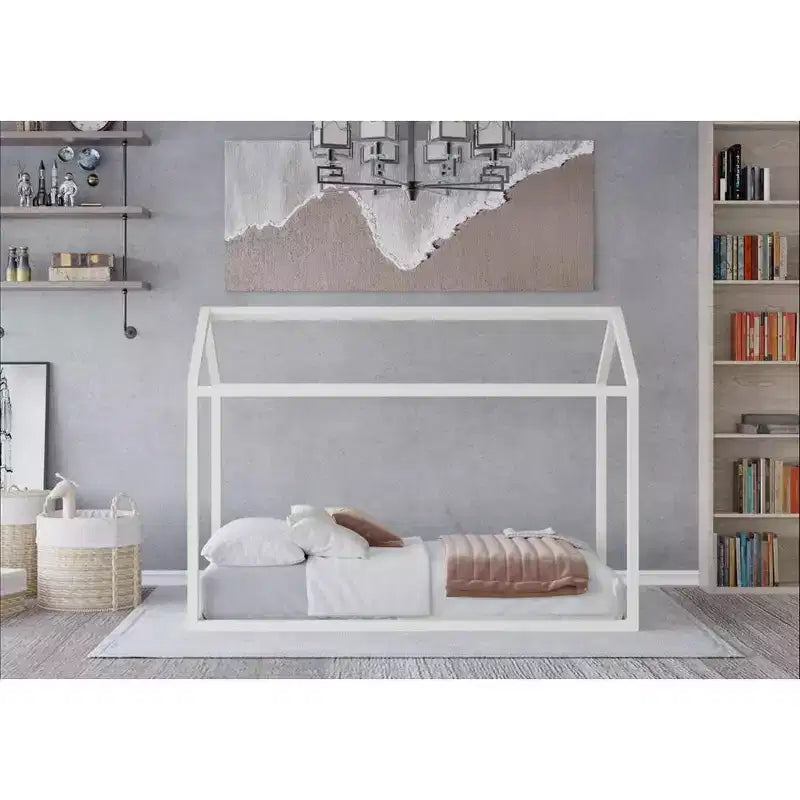 Wooden Canopy Bed