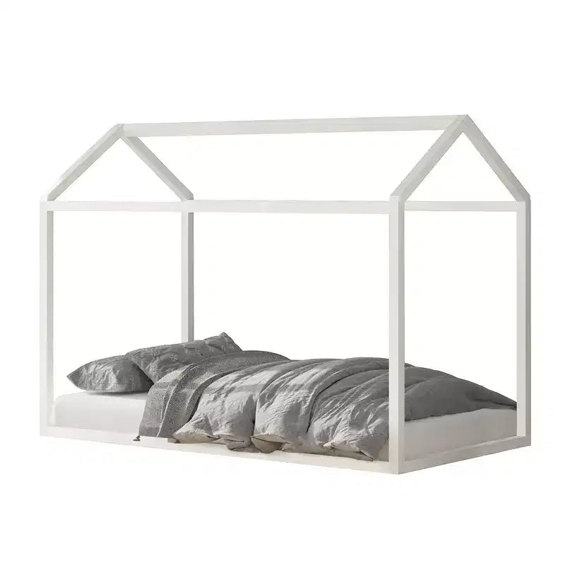 Wooden Canopy Bed