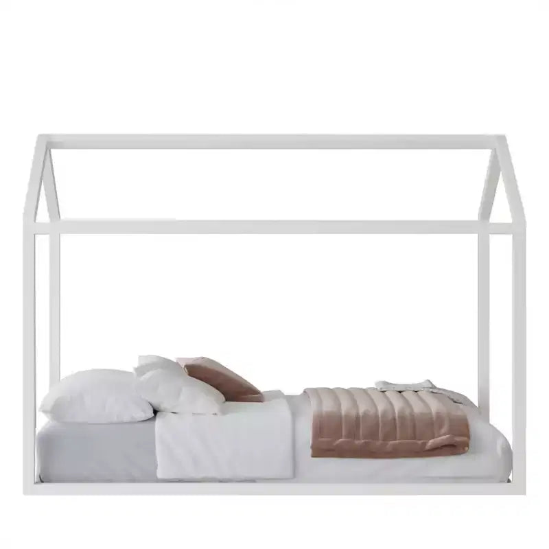 Wooden Canopy Bed