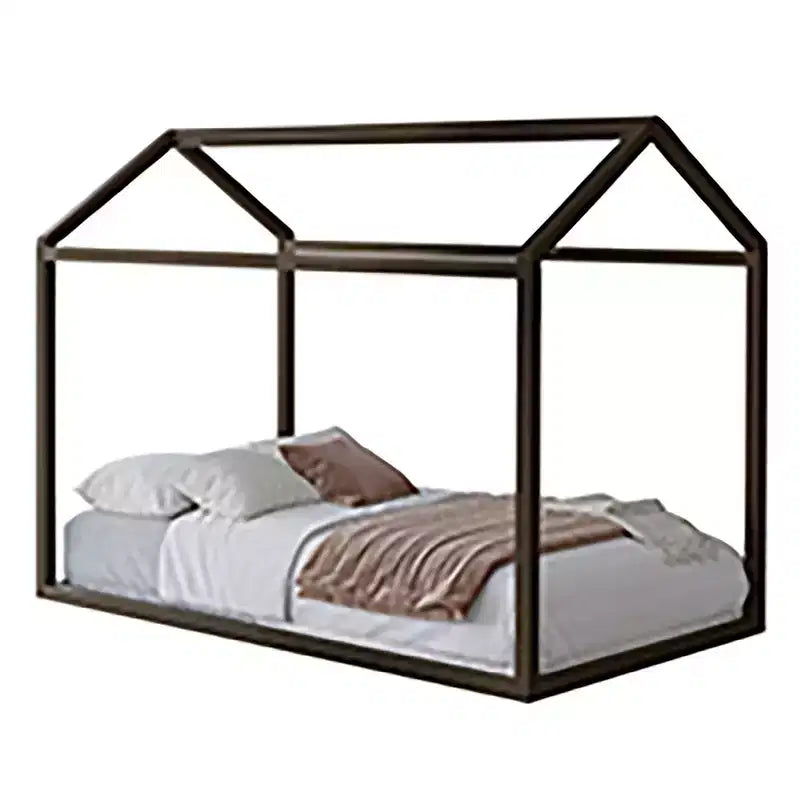 Wooden Canopy Bed
