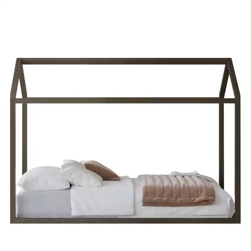 Wooden Canopy Bed