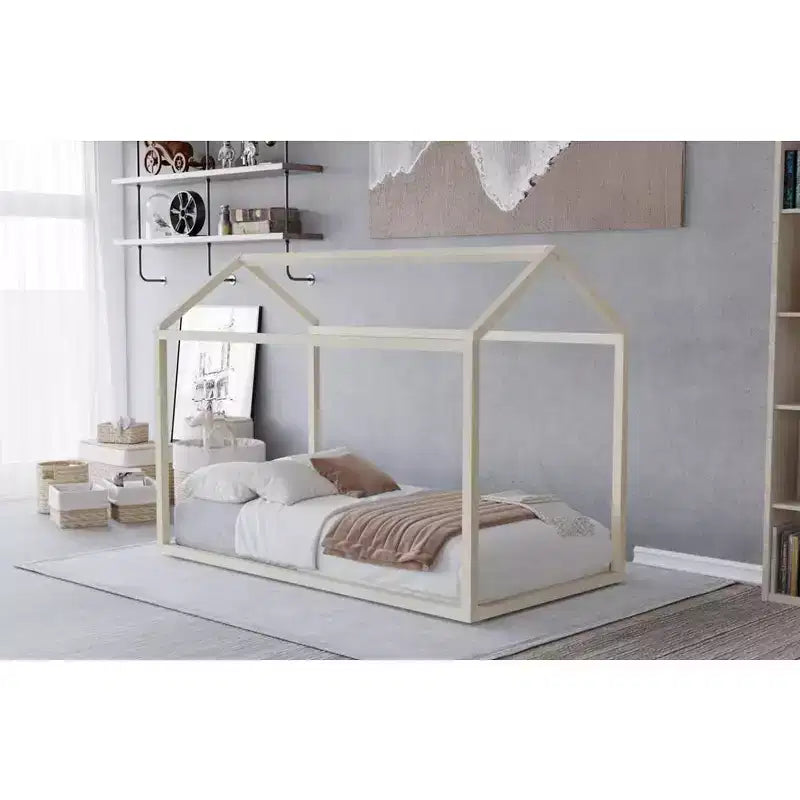Wooden Canopy Bed