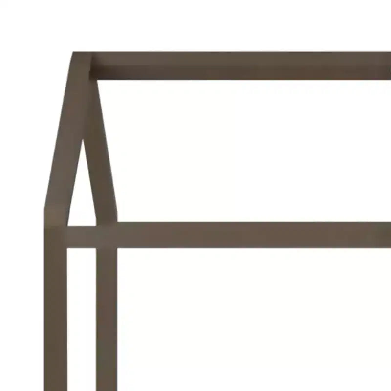 Wooden Canopy Bed