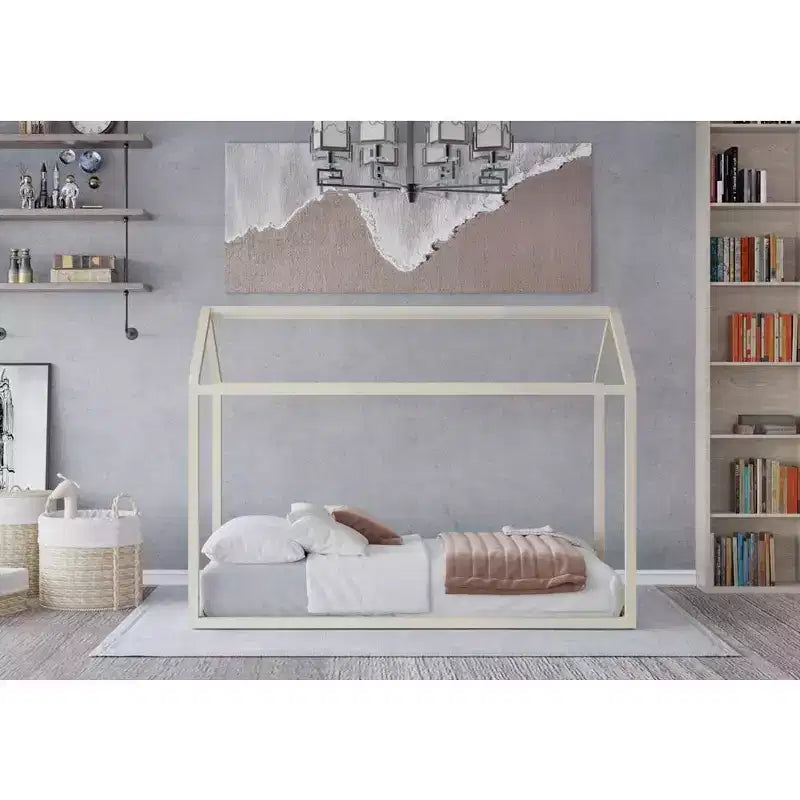 Wooden Canopy Bed
